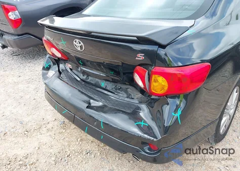 2009 Toyota Corolla S from USA, damaged, VIN 2T1BU40E19C038730